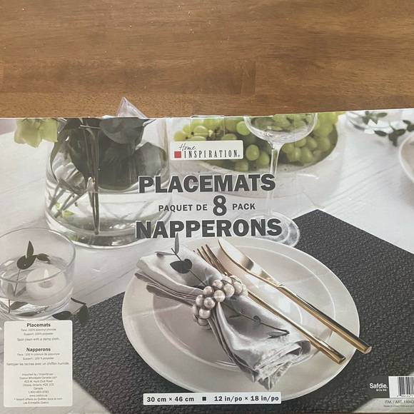 Place Mats Costco - Picture 2 of 2